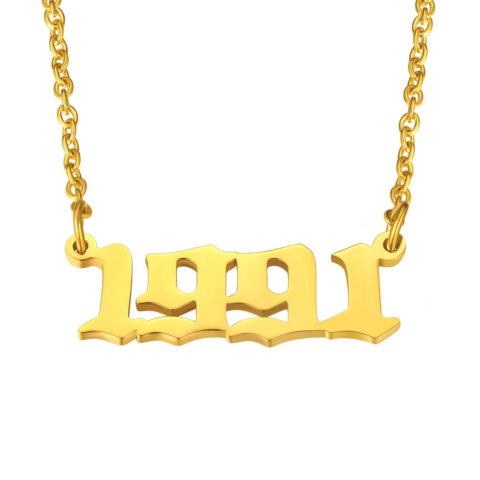 FindChic 1991 Necklace 1991 Birthday Gifts for Women — image 1