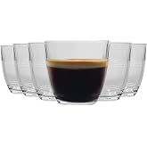 Duralex Le Gigogne Tumblers, 5 5/8 oz. / 16 cl Set of 6, Clear