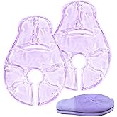 Breast Therapy Pads, Hot Cold Gel Pads for Breastfeeding Postpartum Recovery, Breastfeeding Essentials Pain Relief for Mastitis Engorgement