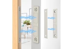 Jiayi Cupboard Door Magnets, 2 Pack Ultra Thin Magnetic Door Catch for Cabinet Magnet, Drawer Magnets Closure for Wardrobe Sl