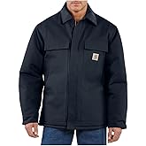 Carhartt Men's Loose Fit Firm Duck Insulated Traditional Coat