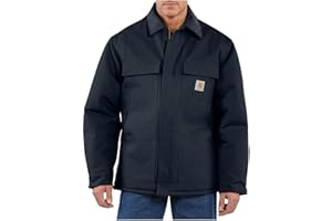 Carhartt Men's Loose Fit Firm Duck Insulated Traditional Coat