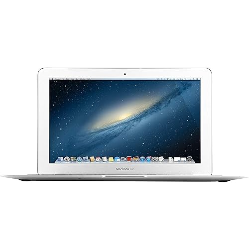 Apple MacBook Air 11.6" MD711LL/A Mid-2013 - Intel Core i7 1.7GHz, 4GB RAM, 128GB SSD - Silver (Renewed)