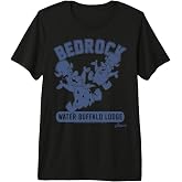 The Flintstones Bedrock Water Buffalo Lodge Collegiate Premium Tri-blend T-Shirt