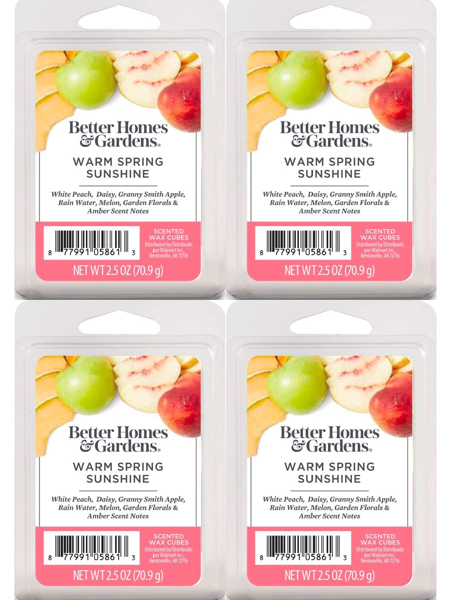 Photo 1 of ***Watermelon scent***Better Homes and Gardens Warm Spring Sunshine Wax Cubes - 4-Pack***Watermelon scent***