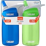 CamelBak eddy Kids 12oz Water Bottle, 2-Pack