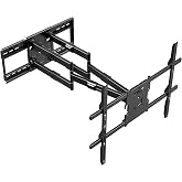 Mount-It! The Beast Heavy Duty TV Wall Mount, 60-110" | Full motion dual arm mount for 98-100" TVs up to 275 lbs, 39" extension, VESA 100x100-800x600.