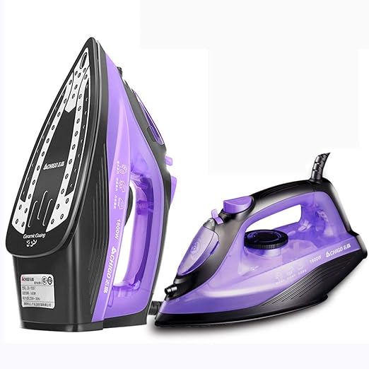 GJM Shop Plancha eléctrica eléctrica 1100W Suela de cerámica ...