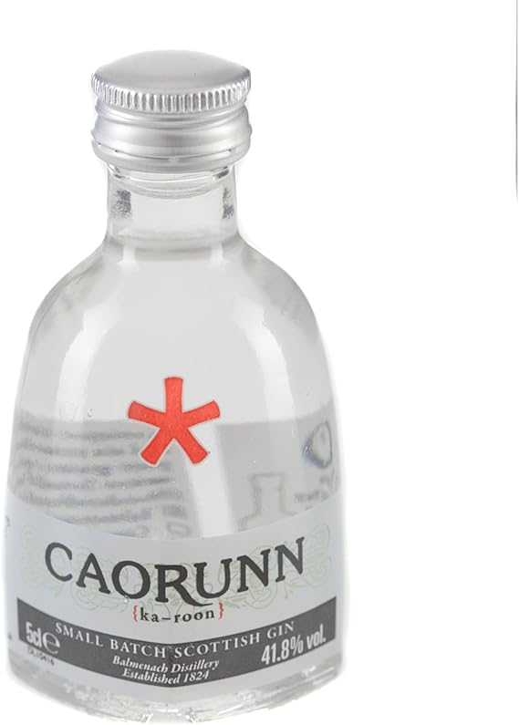 Caorunn Small Batch Scottish Gin 5cl Miniature Amazon Co Uk Grocery