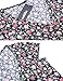 Zeagoo Women's Rayon Wrap Floral Print Flare Summer Dress