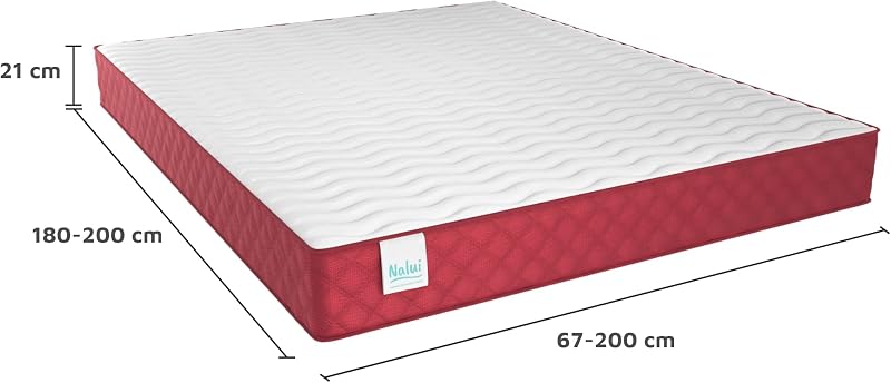 - Materasso viscoelastico reversibile Gredos 160 x 190 cm con sistema Visconfort, tessuto stretch e tessuto 3D traspirante. Altezza: ±21 cm | Rigidità medio-alta | Adattabile | Made in Italy