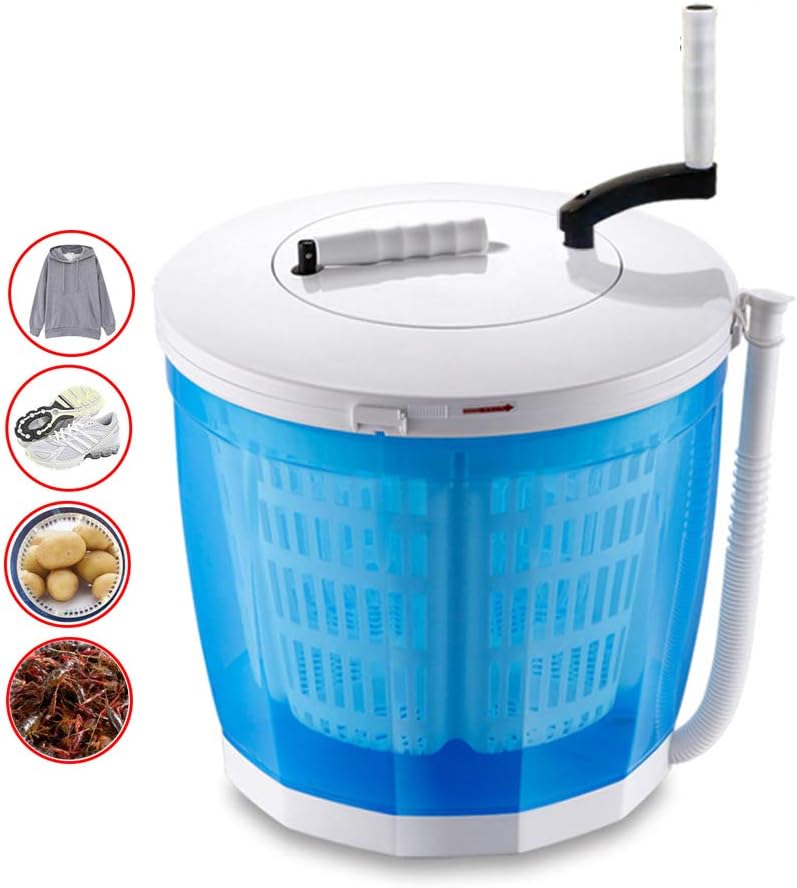 Seau Int Eacu No Brand Machine A Laver Manuelle Machine A Laver Portable A Manivelle Vetements Manuels Machine A Laver Non Electrique Et Sechoir Appartements Dortoir Chambre Camping Bebe Voyage Cuisine Maison Lave Linges Et Seche Linges Centroarco Com