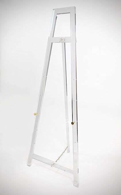 Designstyles Decorative Acrylic Easel Stand Adjustable Floor