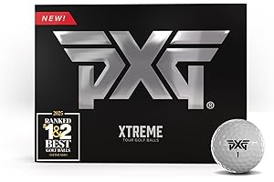 PXG Xtreme Tour and Tour X Golf Balls - The Ultimate Performance Golf Ball for Maximum Distance and Control - One Pack of 12