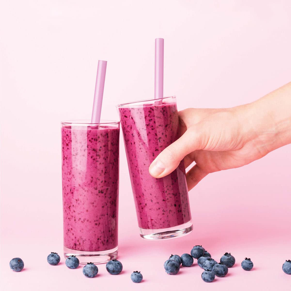 100 Count 100% Compostable PLA Jumbo Smoothie Straws-2/5" Wide X 8 1/4" Long KTOB Biodegradable Colorful Disposable Drinking Straws-Eco Friendly Plant-Based Plastic Milkshake Straws - Image 5