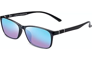 Pilestone TP-032 Lens B Color Blind Glasses Slimline Style for Strong/Severe Red-Green Blindness Indoor/Outdoor Use
