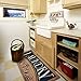 USTIDE Farmhouse Laundry Room Rug, Vintage Wooden Mat, Laundry Room Rugs, Washhouse Mat Waterproof Kitchen Rugs Non Skid Rubber Area Rug 2x4