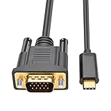 USB C to VGA 6 Feet Cable, Type-C to VGA Adapter
