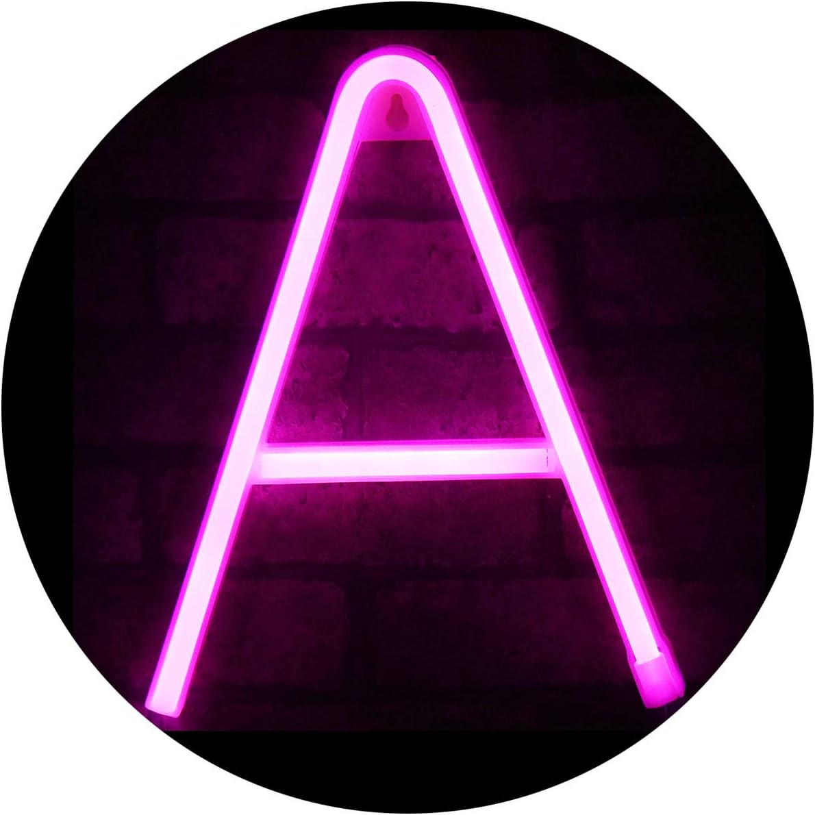 Elnsivo Light Up Pink Neon Marquee Letters LED Alphabet Neon Letter Lights Battery/USB Powered Name Signs Pink Words for Wall,Home,Bar,Christmas,Birthday,Party,Wedding Decor-Pink Letters