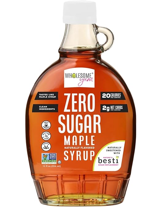 Amazon.com : JOSEPHS Gluten Free Sugar Free Maple Flavor Syrup, 12