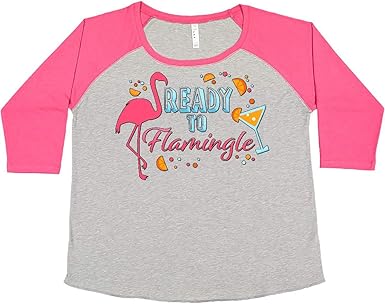Plus size flamingo shirt Clearance