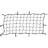 Terzo バスケットラック・ラック用 オプション 1個入 カーゴネット スリム ブラック 120x60cm 大型パイプ径対応フック EA74HH EA74HH