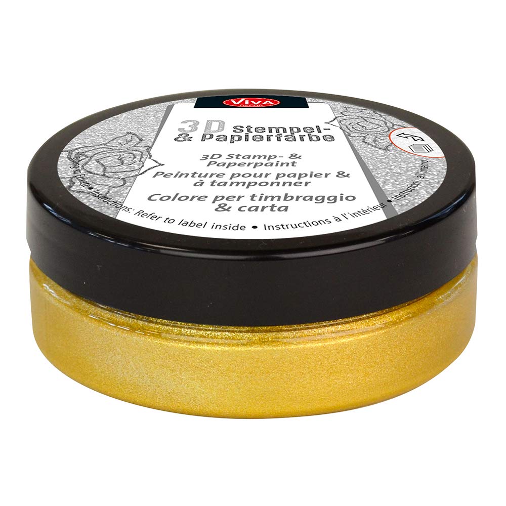 Viva Decor Gold -3D Stamp Paint