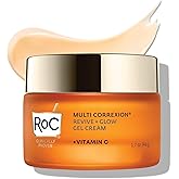 RoC Multi Correxion Revive + Glow 10% Vitamin C Moisturizer for Face, Anti-Aging Gel Cream, Instant Glow, Hypo-Allegenic, Oil-Free, 1.7 Ounces (Packaging May Vary