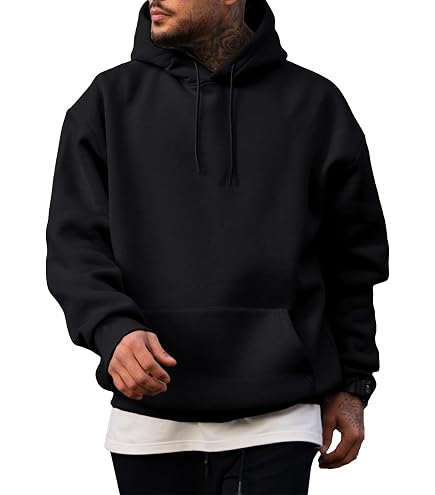 Blvck Paris Essential Hoodie 2.0, Ultra-Soft 100% Terry Cotton