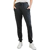 Cozy Earth Women’s Jogger Pants - 62% Viscose from Bamboo Blend - Lightweight All-Season Comfort