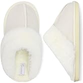 Besroad Winter Fuzzy House Slippers Sandals Plush Faux Fur Fluffy Flats Slippers Warm Slide Shoes for Women