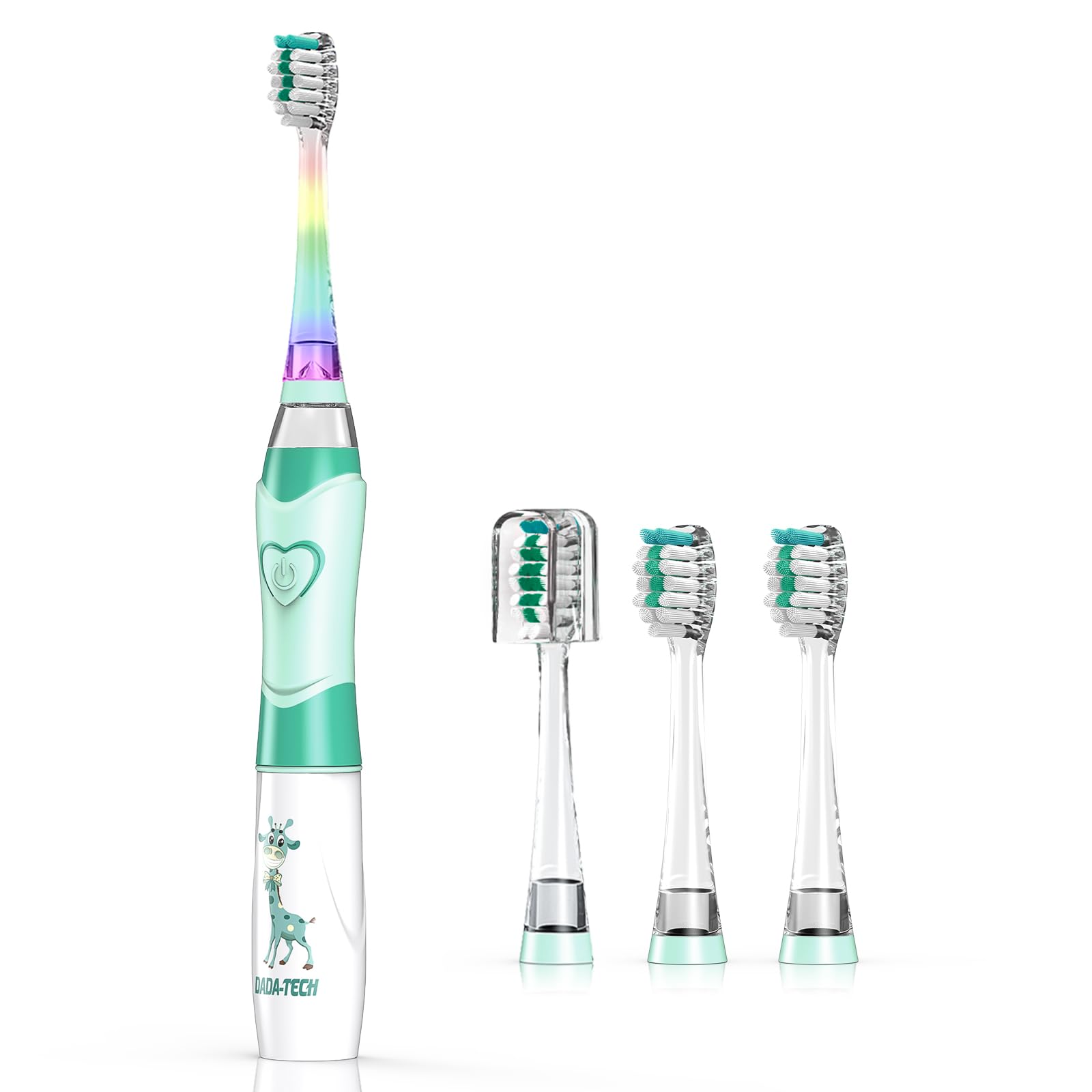 Kids Electric Toothbrush 3-5-6-12 DarkGreen
