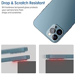 JETech Camera Lens Protector for iPhone 12 Pro Max