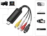 Bumdenuu USB 2.0 Video Capture Adapter RCA S-Video TV DVD DVR Win10 view 4
