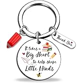 igvean Valentines Day Gifts for Teacher Teacher Appreciation Gift Thank You Keychain Birthday Valentine Christmas Gift for Teachers End of Year Gifts for Teachers Women