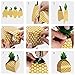 AerWo 48pcs Pineapple Favors Boxes 3D Large Pineapple Gifts Boxes for Hawaiian Tropical Party Decorations Luau Pineapple Party Supplies