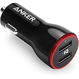 Anker 24W Dual USB Car Charger, PowerDrive 2 for iPhone X / 8/7 / 6s / Plus, iPad Pro/Air 2 / mini, Galaxy S7 / S6 / Edge/Plus, Note 5/4, LG, Nexus, HTC and More
