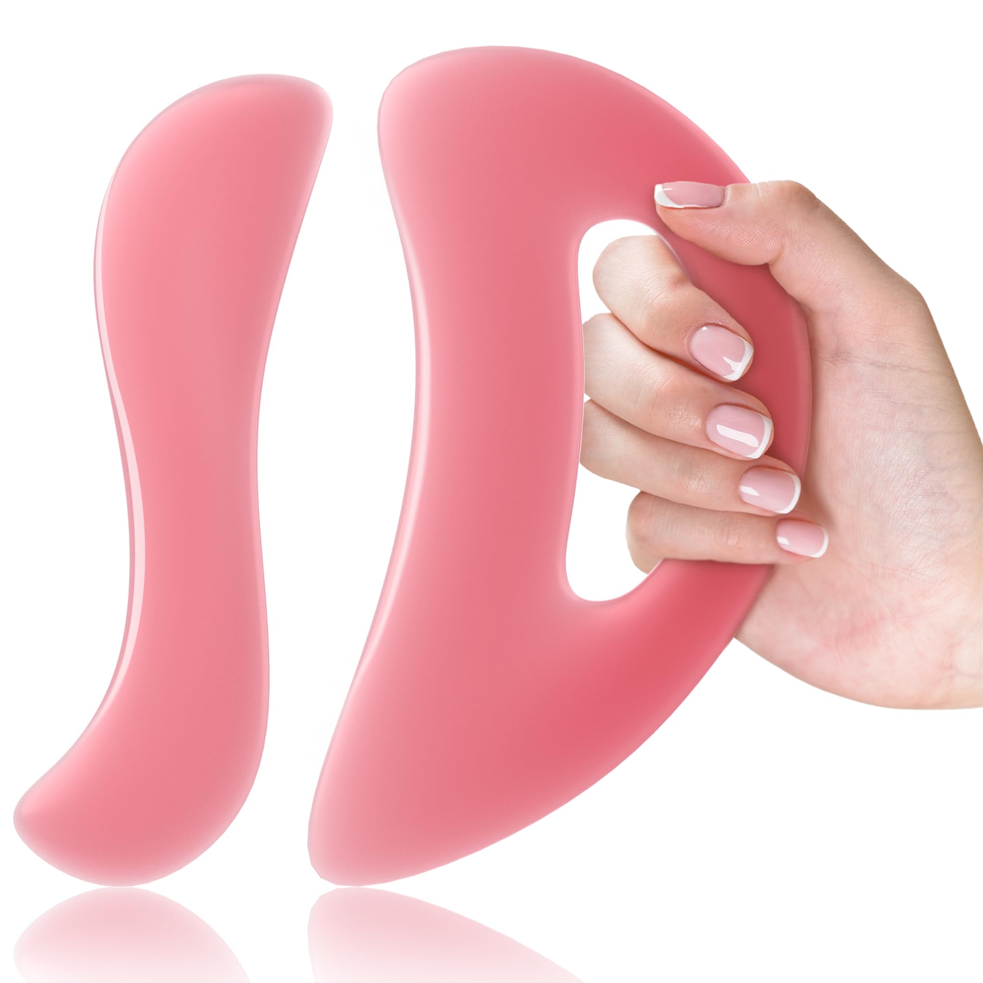Photo 1 of 2PCS Muscle Scraper Tools, guasha Tool for Body, Scraping Tool Physical Therapy, myofascial Release Tool, Massage Tools for deep Tissue