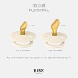 BIBS Colour Anatomical 2-Pack Pacifier Orthodontic Nipple 0-6 Months Denmark view 2