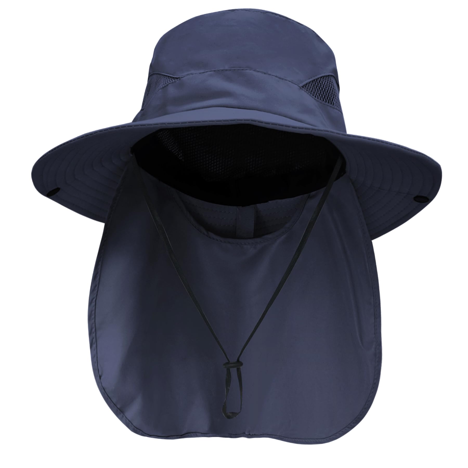 NPQQUAN Sun Hats for Men Women with Neck Flap UPF