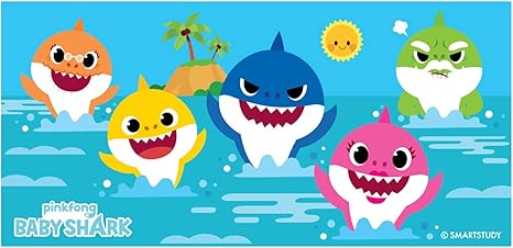 baby shark towel