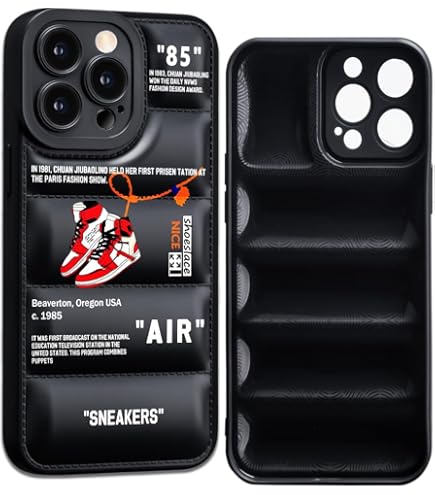 Amazon.com: IAIYOXI Puffer Case with Sports Shoes Brand Design for
