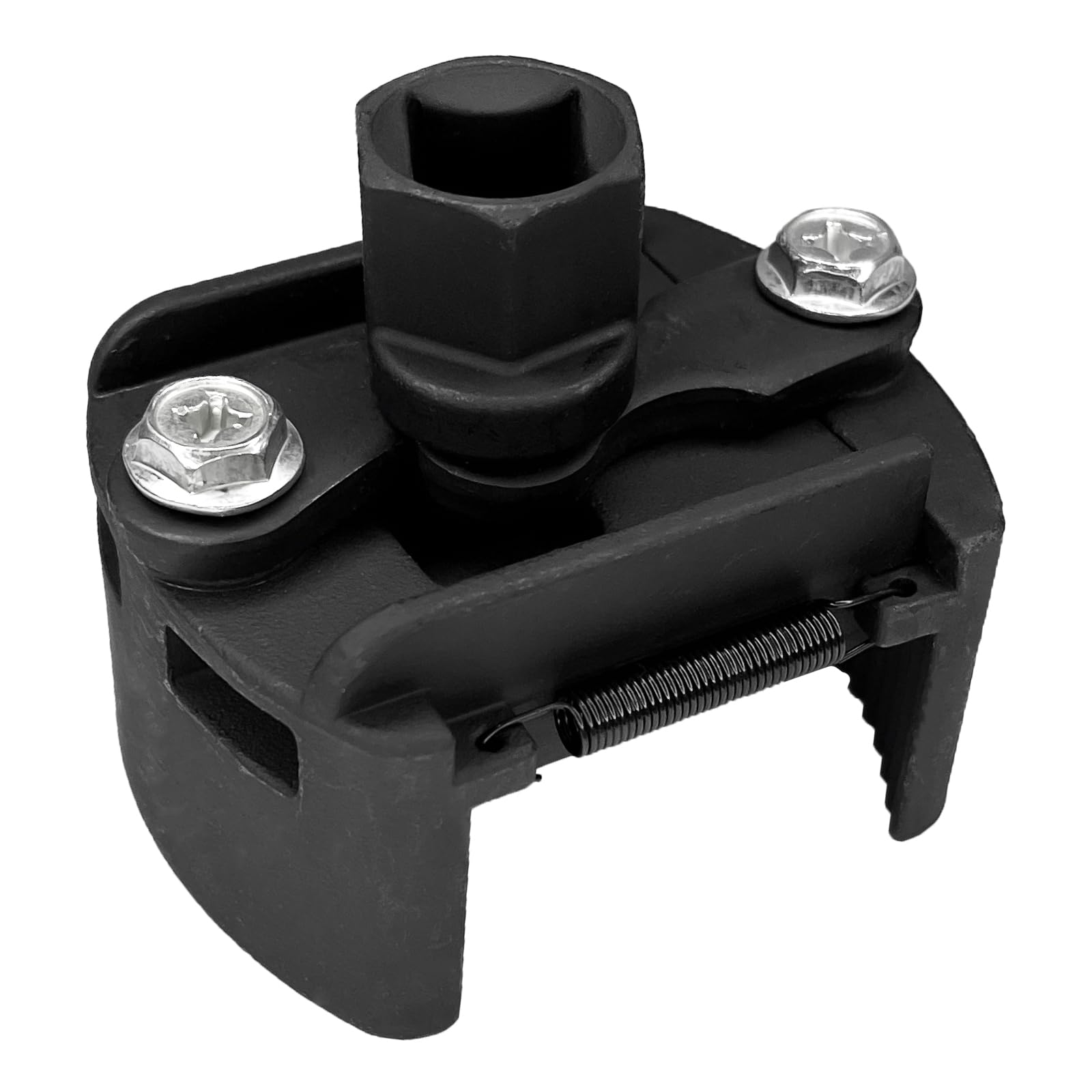 Photo 1 of SamWinGear Oil Filter Wrench Adjustable Oil Filter Removal Tool 2 Jaw 2-3/8 to 3-1/8 Inch 60-80mm Oil Filter Socket Set Small Medium-Sized Universal Automotive Drive Oilfilter Cap Style Spin-on Wrench