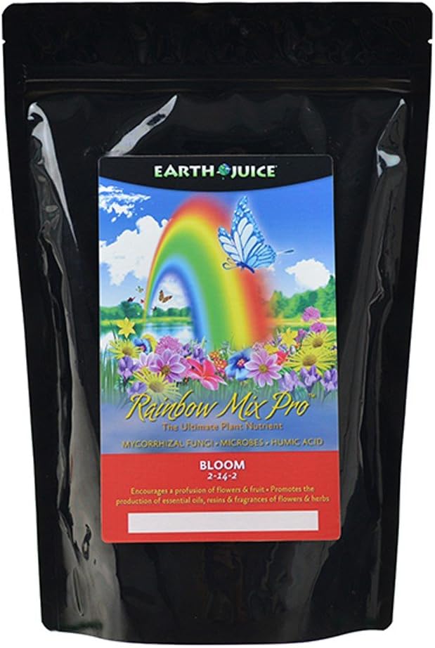 Earth Juice100210184 Rainbow Mix PRO Bloom, White
