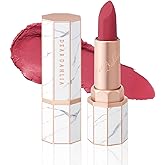 DEARDAHLIA Lip Paradise Effortless Matte Lipstick (Ashley) - Weightless & Silky Matte Lipstick with High-Pigment Color, Long-Lasting, Dahlia Petal Tip for Easy Use. Vegan & Cruelty-Free. 0.11 oz