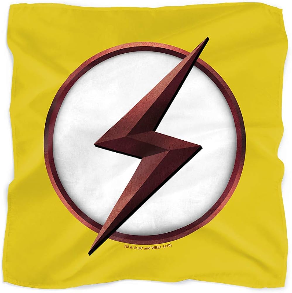 Amazon Com The Flash Tv Series Kid Flash Logo Bandana 21 In X 21 In Clothing