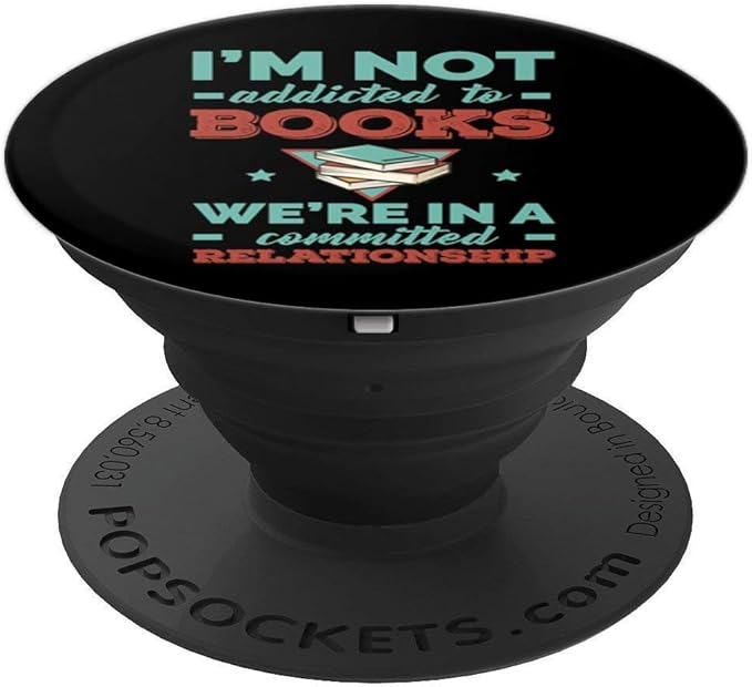 Addicted To reading Books Funny Book Reading PopSockets