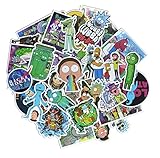 50 Pieces Vinyl Personalize Laptop Stickers, for Motorcycle, Bicycle, Skateboard, Luggage Decal Car Sticker Pack