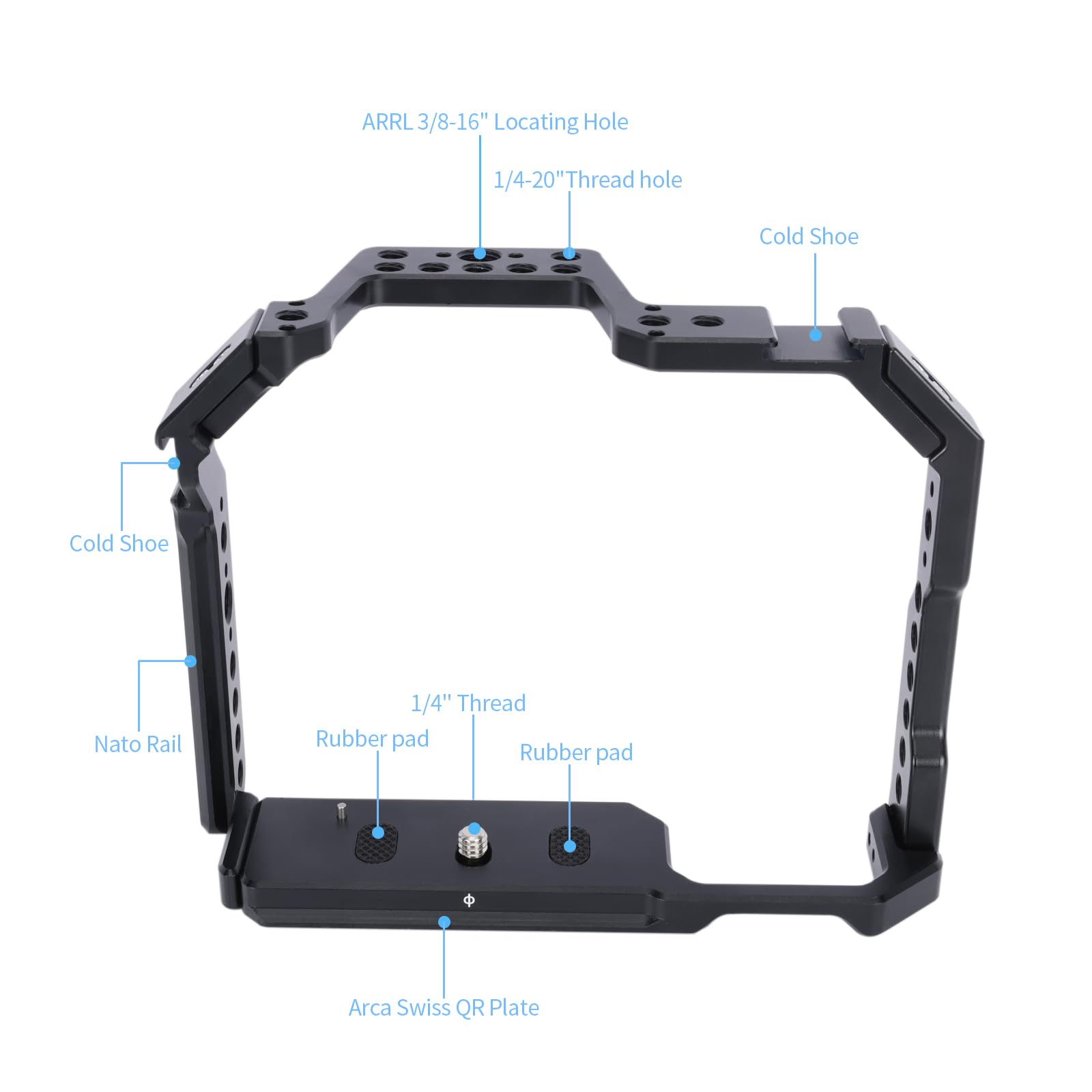 Cage De Protection NICEYRIG Pour Appareil Photo Canon EOS 70D/80D/90D