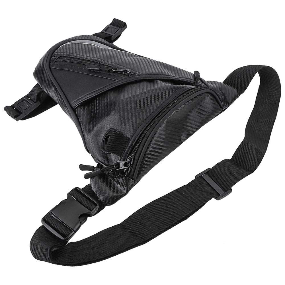 Motorcycle Leg Bag, Men Fashionable Motorcycle Leg Bag Riding Waist Bag